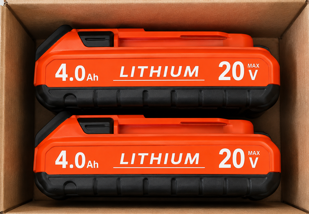 2 pcs 4.0 ah Lithium 20v