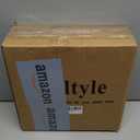 Fultyle Round Side Table, Small Drink Table for Small Spaces, Modern Accent End Table Nightstand with Solid Wood Leg for Living Room, Bedroom, Corners, and Office (White)