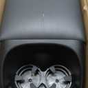 MOOSUN Universal Truck Seat/Bench Contractor Center Console Business Organizer and Storage with Cup Holders and Padded Top Lid for Armrest