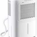 2500 Sq.Ft Dehumidifier for Basement Home, ASAHWo 34 Pints Dehumidifier with Drain Hose, Quiet Portable Dehumidifiers for Bathroom Large Room, Bedroom, Auto Defrost,Smart Humidity Control,24H Timer