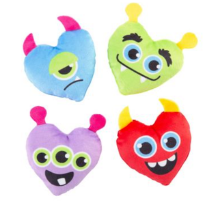 Monster Heart Plush Dolls, 10 Pcs