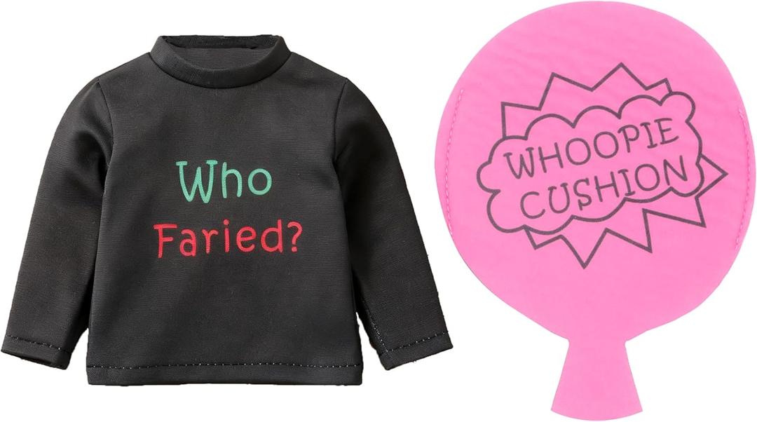 Christmas Elf Doll Accessories KitHoliday Elf Doll Clothes Outfit for Pet (Gag)