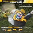 Cordless Weed Wacker for Dewalt 20V Battery, 4 in 1 Weed Eater, 37-53 inches