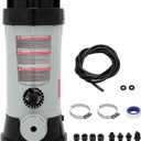 CL220 Offline Chlorinator for Swimming Pool Ponds,Replacement Hayward cl220 Chlorine Feeder,9 lbs Capacity,360 Adjustable Water Flow Knob, Thickened ABS Material