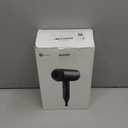 slopehill Professional Ionic Hair Dryer, Powerful 1800W Fast Drying Low Noise Blow Dryer with 2 Concentrator Nozzle 1 Diffuser Attachments for Home Salon Travel (Grey)