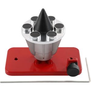 Magnetic Wall Mount Blade Balancer Red Replace # 42-047 339075B Lawn Mower Blade Balancer - Magnetic Wall Mount (Red Color)