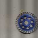 SALI Diamond Concrete Grinding Wheel 4 1/2 inch for Polishing and Cleaning Stone Concrete Surface, Cement, Marble, Rock, Granite, and Thinset Removing, Angle Grinder Segment Wheels Cup 115 * 22.2MM