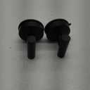 DGYB Large Suction Cup Hooks for Shower Set of 2 Black Towel Hooks for Bathrooms Stainless Steel Suction Hooks for Inside Shower 15 Lb Removable Wall Hook for Hanging Heavy Duty