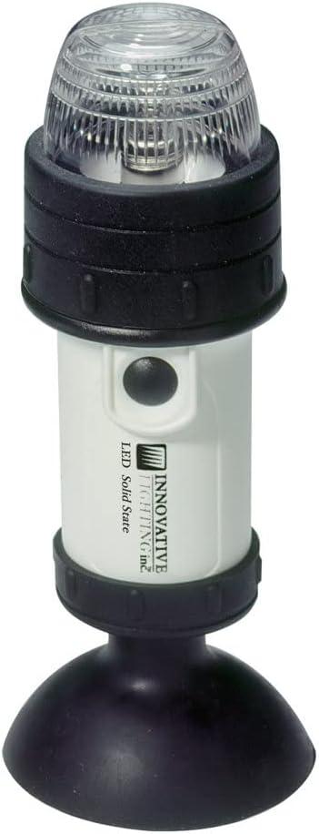 Innovative Lighting LED White Case Stern Light with Suction Cup (One size) Innovative Lighting LED White Case Stern Light with Suction Cup (One size)