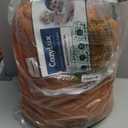 CozyLux Queen Comforter Set Pumpkin - Bed in a Bag Queen Size 7 Pieces, Luxury Soft Bed Set for All Seasons, Bedding Set with Down Alternative Comforter, Sheets, Pillowcases & Shams