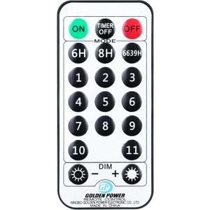 Brizled 19 Keys Wireless Remote Contoller for 11 Functions Color Changing Christmas Lights