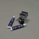 YDmeet Shower Head Holder, Adjustable Handheld Brass Shower Head Bracket, Wall Mount Holder, Drill Free Glue Installation (Polished Chrome)