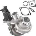 K30 Right Side Complete Turbo Turbocharger Kit with Gasket Replacement for Ford Expedition F-150, for Lincoln Navigator 2018-2022# JL3Z6K682D JL3E6K682BF, JL7E6K682, JL3Z6K682B, JL3Z6K682E