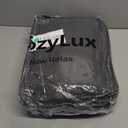 CozyLux Queen Comforter Set Dark Grey - Bed in a Bag Queen Size 7 Pieces, Luxury Soft Bed Set for All Seasons, Bedding Set with Comforter, Sheets, Pillowcases & Shams, Dark Gray, Queen