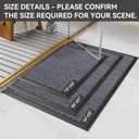 Heavy Duty Absorbent Quick Dry Bathroom Rugs Non Slip Bath Mat, Upgrade Rubber Ddging Bathroom Floor Mats