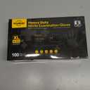 TitanFlex Disposable Nitrile Exam Gloves, 6-mil, Black, Heavy Duty Disposable Gloves, Cooking Gloves, Latex Free, Powder Free