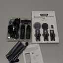 USB C Lavalier Microphone Wireless Mini Mic for Type-C Android Phone/Tablet/PC Video Recording Clip-on Mics with Rotatable Clip&Denoise Recording, Ideal for Vlog Tiktok Youtube Podcast Content Creator