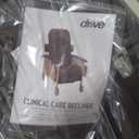 Drive Medical 4 Position Clinical Care Geri Chair Recliner, Reclining Padded Chair with Armrests, Chocolate