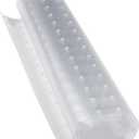 Pet Carpet Protector for Doorways - 14.9”x43.3” Clear Heavy-Duty PVC Scratch Guard | Waterproof, Non-Toxic, Cut-to-Fit Runner for Dogs & Cats (Stops Scratching, Stains) (Clear, 1 PC)