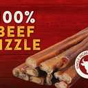 3 x Bully Stick,Small, Single-Ingredient, Premium, All-Natural Grass-Fed Bull Stick, Long Lasting Dog Chew for Aggressive Chewers - 6.5 oz | for Medium Dogs (EXP 12/01/25)