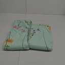 JSD Green Floral Printed Sheet Set Queen Size, 4 Piece Soft Botanical Microfiber Sheets Extra Deep Pocket