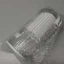 1PCS Makeup Brush Holder Organizer with Clear Lid 360 Rotating Sliding Opening Dustproof Brushes Container for Vanity