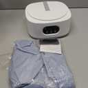 Portable Clothes Dryer, Compact & Foldable Electric Drying Machine for Home, Travel & RV, with Remote Control and Carry Bag (white)