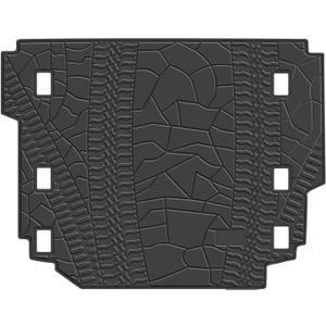 Cargo Liners Custom Fit for Jeep Wrangler Sahara Rubicon JL 2018-2025 2026 All Weather Rubber Trunk Mats Unlimited 4x4 Door Without Subwoofer Heavy Duty - Not Fit 4XE