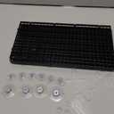 4 Pcs DIY Hermit Crab Climbing Toys | Hermit Crabs Climbing Wall & Platform with Ladder | Hermit Crab Tank Accessories Decorations Supplies for Turtles, Lizards, Birds, Rabbits (Medium, Black)