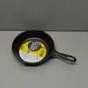 Lodge 8 Inch Cast Iron Pre-Seasoned Skillet – Signature Teardrop Handle - Use in the Oven, on the Stove, on the Grill, or Over a Campfire, Black