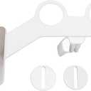 Non Electric Bidet Toilet Seat Attachment, Double Nozzle Slim Design Self Cleansing Feminine Butt Wash Bidet Attachment 7/8 Inch Tee