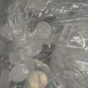 200 Sets 58mm/2.25 inch Button Maker Supplies, Pin Back Button Parts for Button Maker Machine 58mm, Including Metal Covers, Plastic Back Covers, Clear Plastic Film&Blank Paper