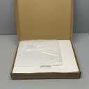 30 Gallon Disposable Trash Cans with Built-in Handles, 4 Pack Extra Large Portable Trash Can, Waterproof Layer Reusable Garbage Can, Recycling Bins, Extra-Thick Recycled Cardboard, Perfect for Parties (White)