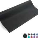 Everyday Yoga Deluxe Mat - 72"L x 24"W Non Slip Exercise Mat, Anti-Tear, 3-5mm Thickness for Yoga, Pilates & Floor Workouts