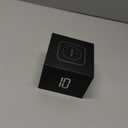 TK3 Pomodoro Timer Cube, Desk Productivity Timer with 5/10/30/60 Min Presets, Custom Countdown, Stopwatch, Clock, 3 Alarm, Silent, Vibrate & Sound Alert, for Task, ADHD, Study, Kitchen, Black