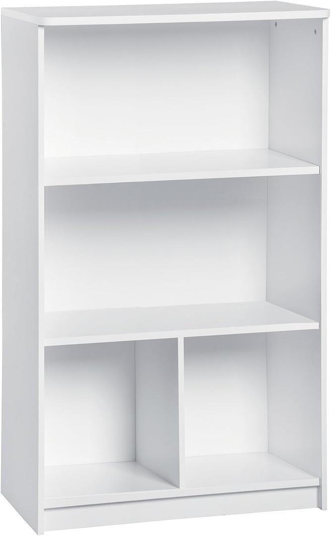 ClosetMaid 1497 KidSpace 3-Tier Vertical Storage Shelf, White