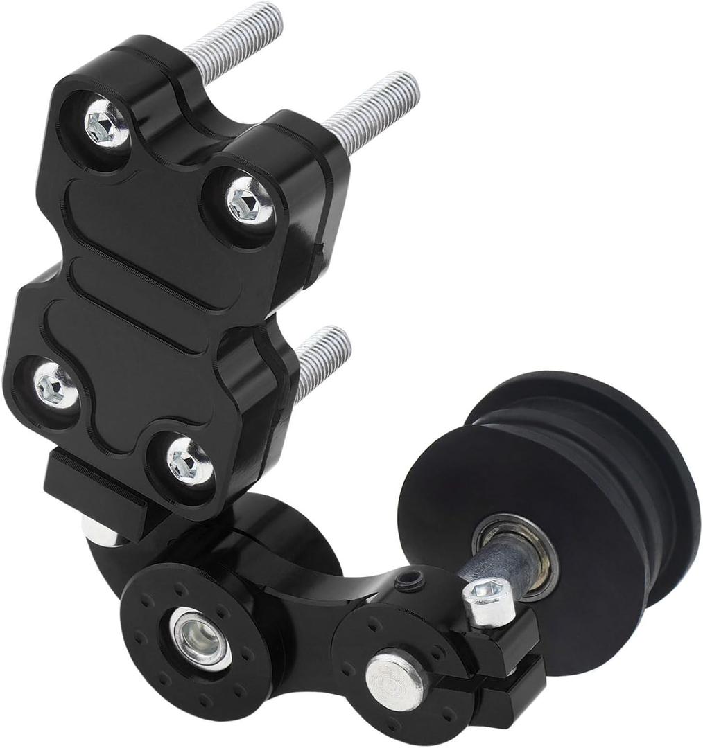 Windance Adjuster Chain Tensioner for Motorcycle Chopper ATV (Black)