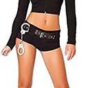 FORNY Women Police Costume Cosplay Dirty Cop Uniform Halloween Officer Outfits, S