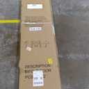 SMARTSTANDARD 12 " x 78 " Bifold Closet Doors, 1-Panel Paintable White Primed Bi-fold Door, Interior Door with Hardware Kits, Two Sides Molded Design, Pre-drilled Doors