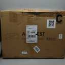 12FT Giant Christmas Inflatables Gingerbread Man Built-in Bright LED Light, Huge Christmas Decorations Outdoor Hold Candy Cane & Gift Large Christmas Blow Up Yard Decoration for Xmas Holiday Party