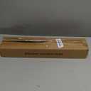 Thestoa Shower Curtain Rod Adjustable 43-78 inch, 1"Diameter Spring Tension Curtain Rod No Drill, Anti-Rust Non-Slip Shower Rod, Black Shower Curtain Rod for Bathroom Tension