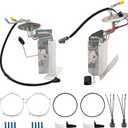 Front & Rear Fuel Pump Assembly Compatible with 1992 1993 1994 1995 1996 1997 Ford F-150 F-250 F-350 F-Super Duty 4.9L L6 5.0L 5.8L 7.5LV8 Gas Replace SP2005H SP2007H