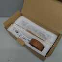 Incense Holder for Sticks, USB Powered Luminous Base, Anti-Ash Flying Incense Burner with 30 Incense Sticks, Detachable Glass Ash Catcher