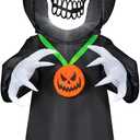 Gemmy Scary Skull Reaper Halloween Inflatable