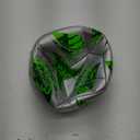 adidas MLS Soccer Ball (3, Silver Metallic/Green)