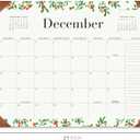Jotsome Large Desk Calendar 2026-2027, 21"x16.5" Desk Pad Calendar From Now to June 2027, Bleed-Proof Paper Monthly Calendar for Home Office and School, Easy Planning
