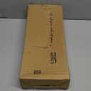 Bamboo Kitchen Drawer Organizer - Set of 2, Stackable Utensil Organizers, Wooden Storage Box Tray for Cabinet, Pantry, Bathroom Countertop, Multi-use Organization and Storage (Black) (15 x 6 x 2 Inch)