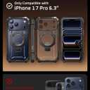 SUPCASE for iPhone 17 Pro Case with Kickstand (Unicorn Beetle Grip), [Camera Control Cover] [Compatible with MagSafe] [Military-Grade Drop Protection] Heavy Duty Magnetic Phone Case, Black