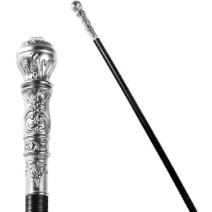 Spooktacular Creations Walking Cane Costume, Vintage Staff Prop Stick Accessories for Dress Canes, Party Costume for Adults and Kids (Black)