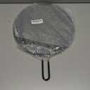 Splatter Screen for Frying Pan, Grease Splatter Guard, Heat-Resistant Splatter Guards for Frying, Silicone Splatter Guard for Everyday Cooking, Dishwasher Safe 16in12in0.5in (Black)